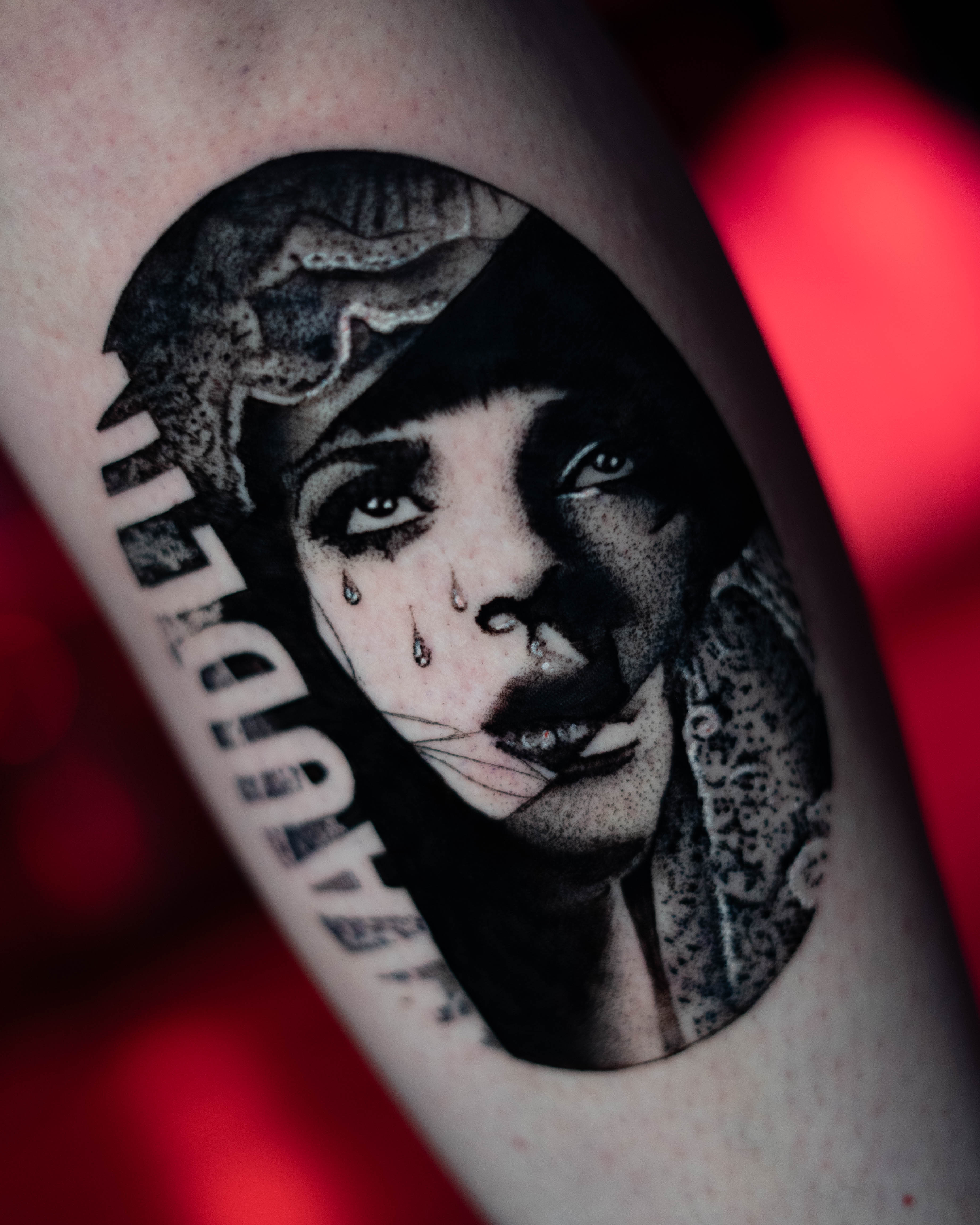 Portrait tattoo